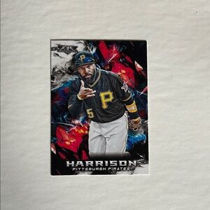 Josh Harrison Pittsburgh Pirates Baseball Card